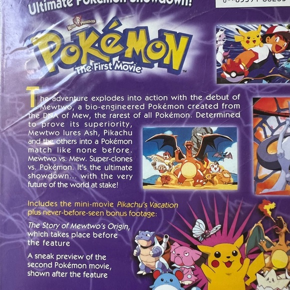Pokémon The First Movie VHS 📼 - Picture 6 of 8
